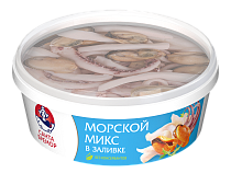 Seafood cocktail in brine “Morskoj miks”